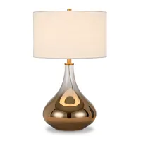 Isolde Brown Glass Table Lamp