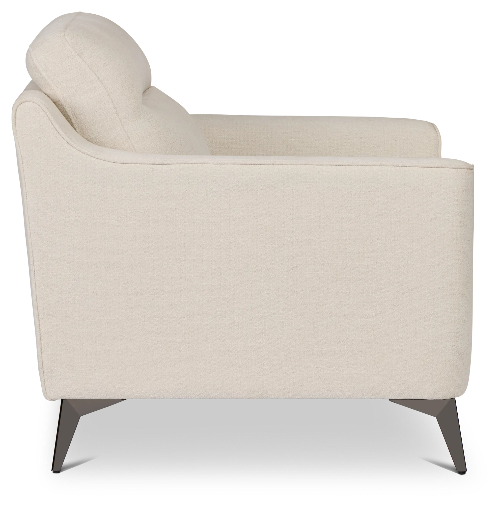 Talia Light Beige Fabric Chair