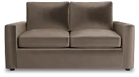 Siesta Joya Beige Fabric Loveseat
