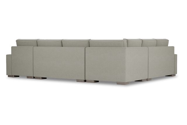 Edgewater Elite Gray Medium Right Chaise Sectional