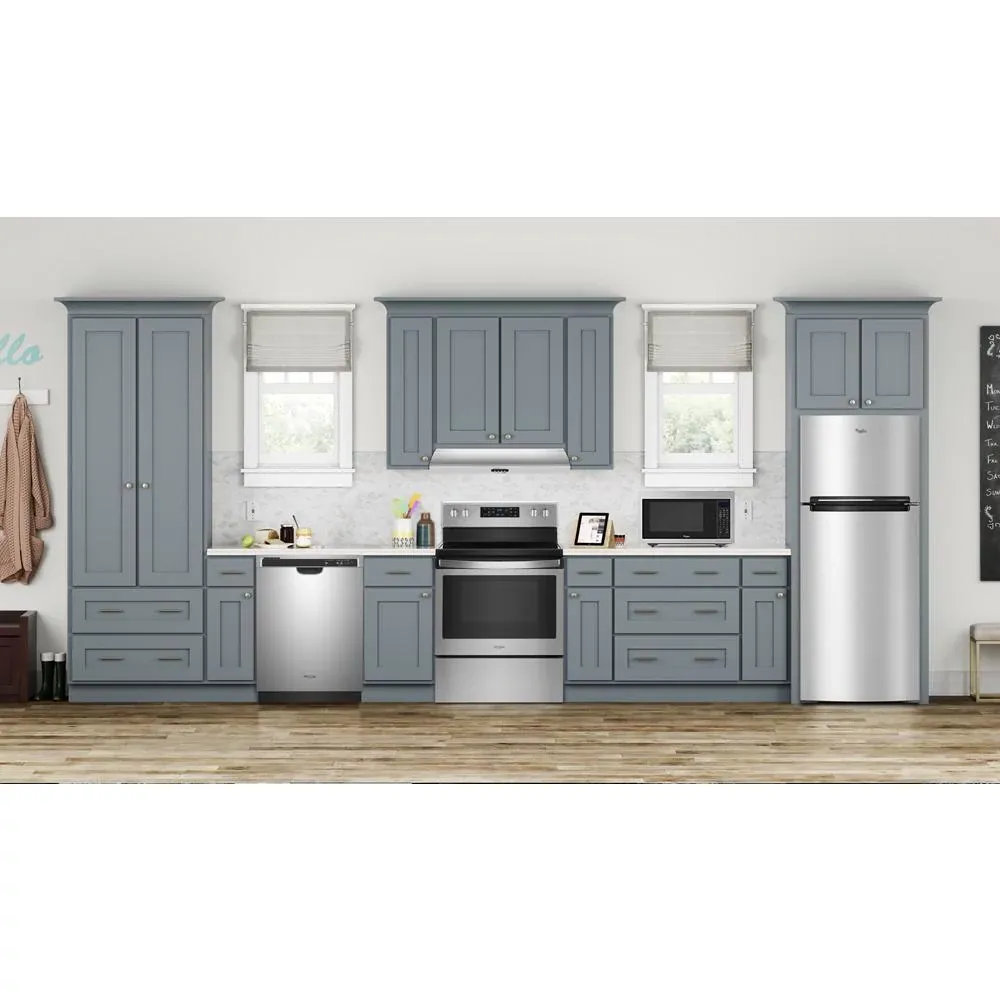 Whirlpool 518 Series Stainless Steel Top Freezer Refrigerator