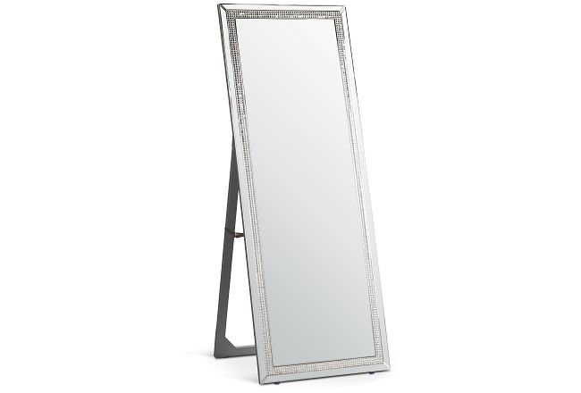 Cheval Silver Floor Mirror