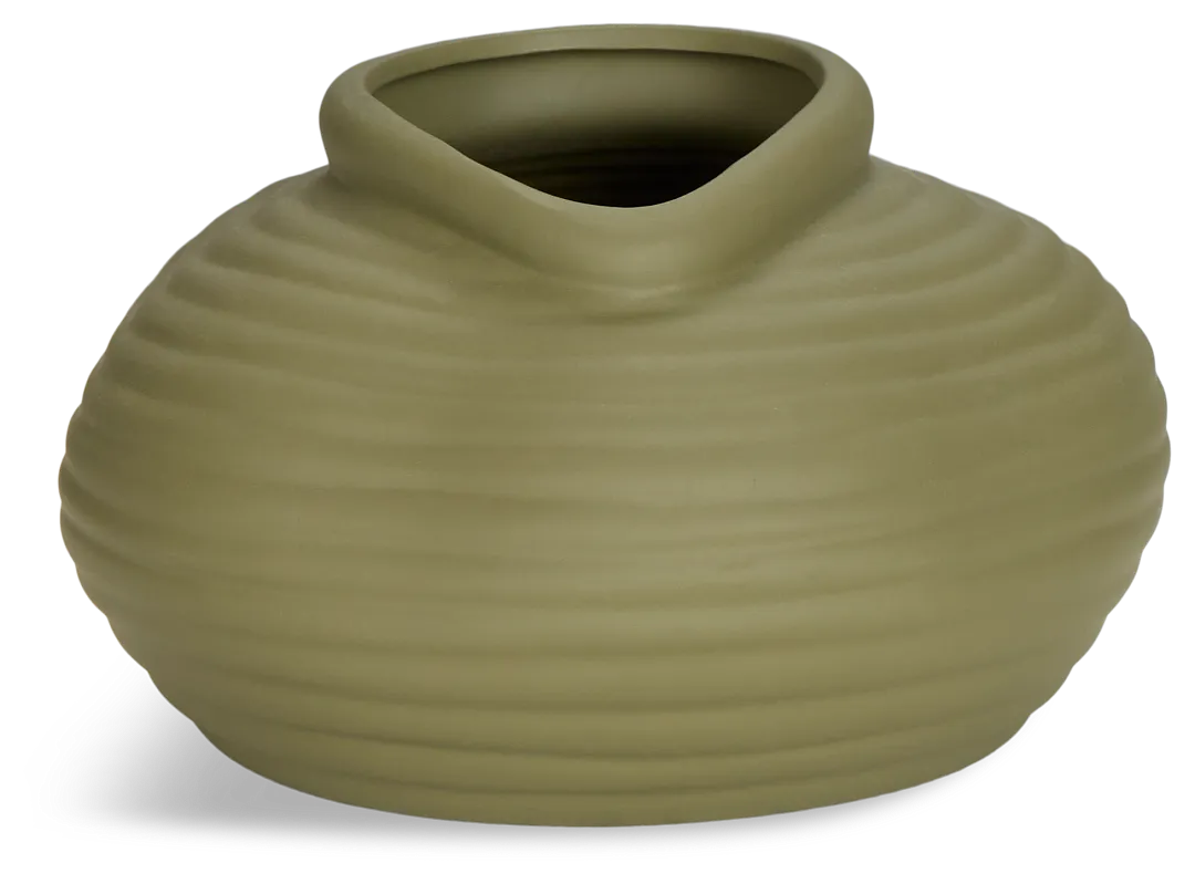 Orla Dark Green Small Vase