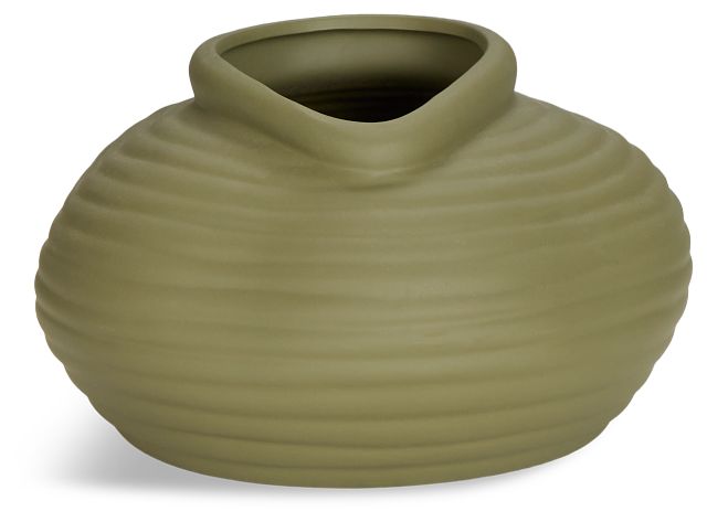 Orla Dark Green Small Vase