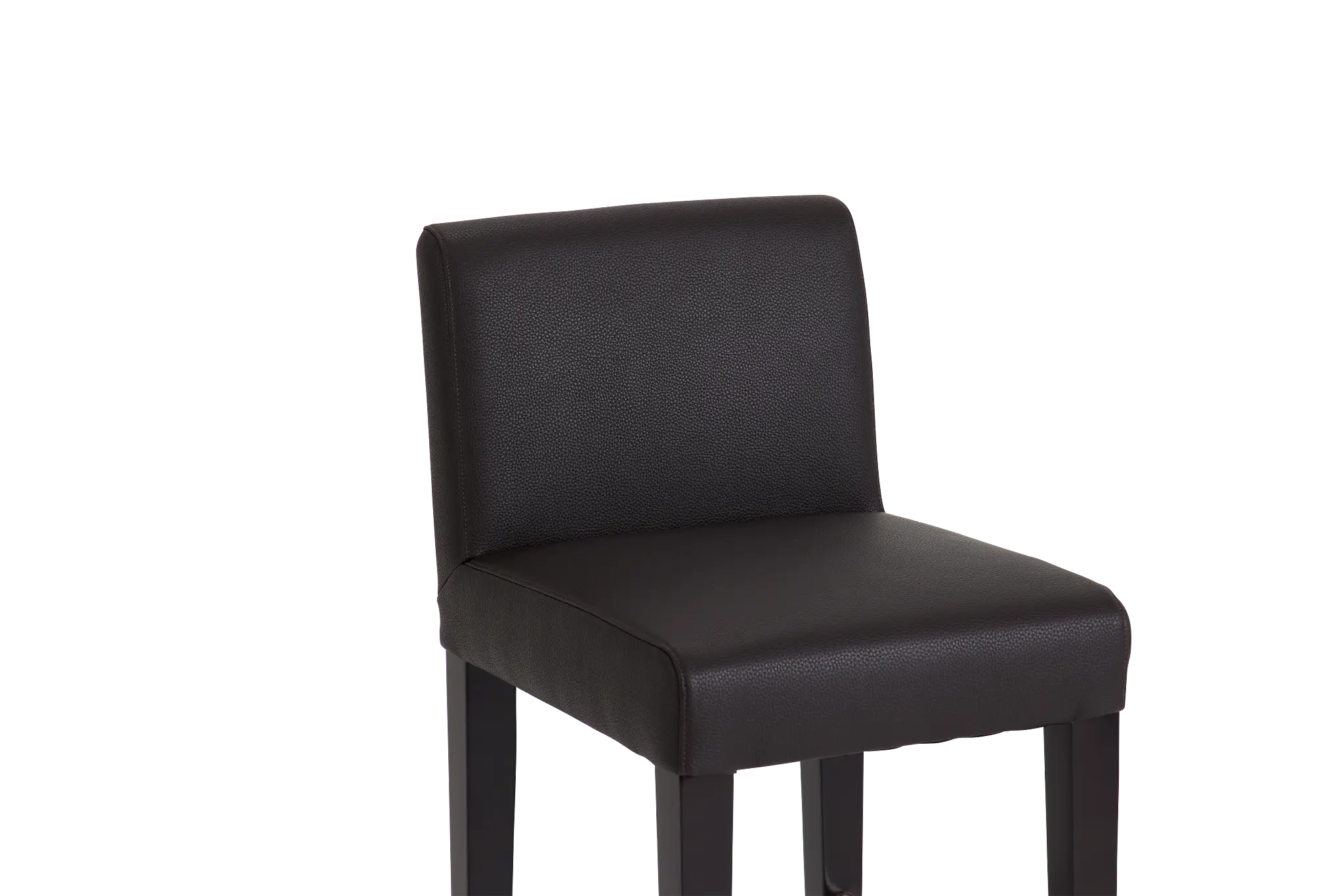 Cane Dark Brown Micro 30" Upholstered Barstool Cane Dark Brown Micro 30" Upholstered Barstool