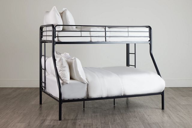 Rory Black Metal Bunk Bed