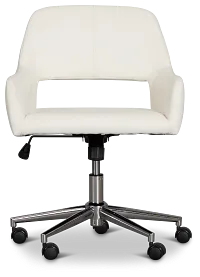 Hadley White Desk Chair