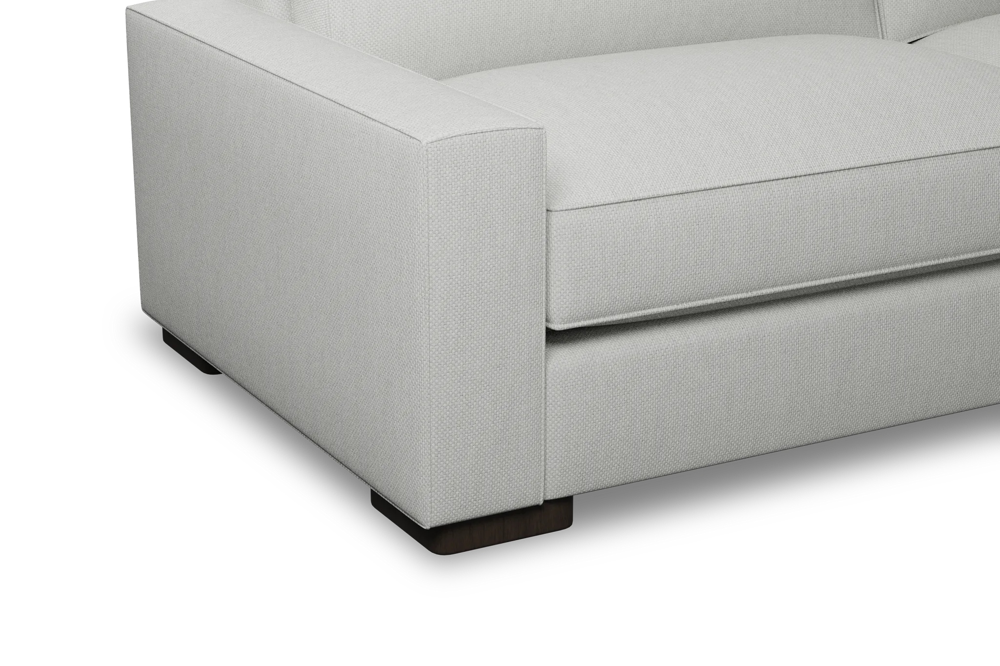 Edgewater Revenue White 96" Sofa W/ 2 Cushions