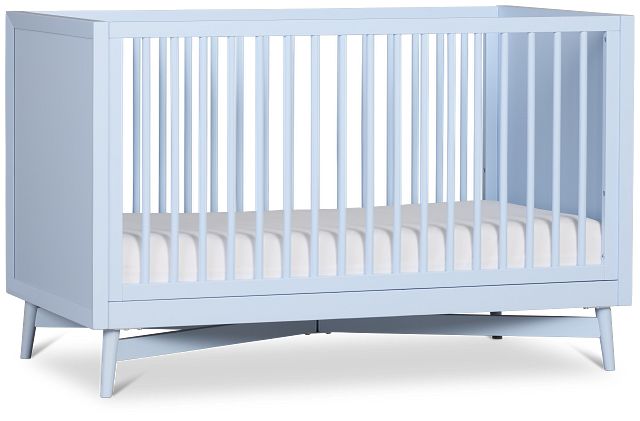 Henry Light Blue 2-in-1 Crib