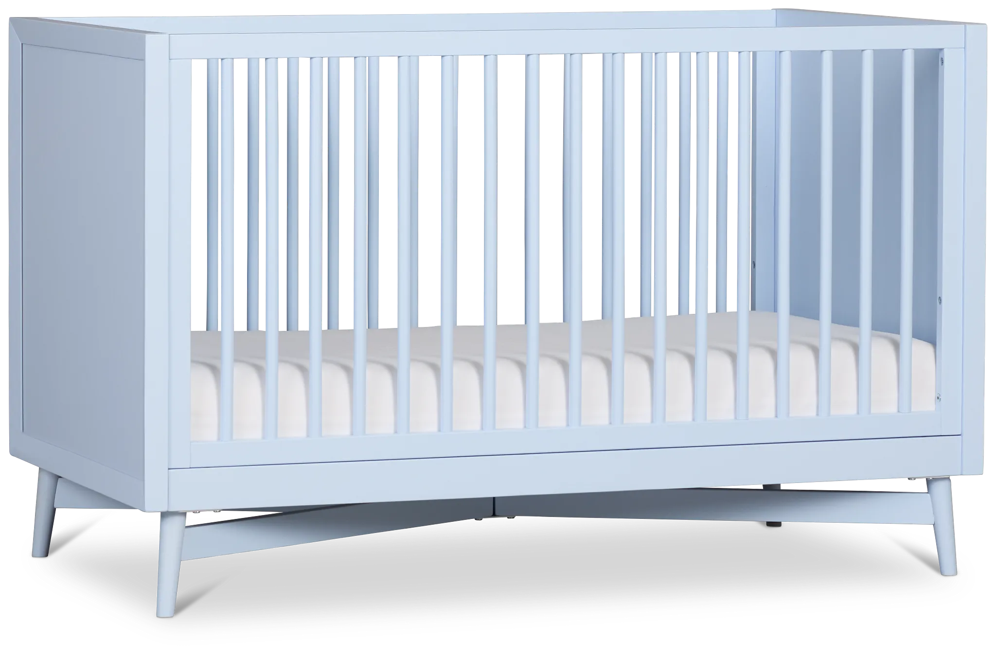 Henry Light Blue 2-in-1 Crib
