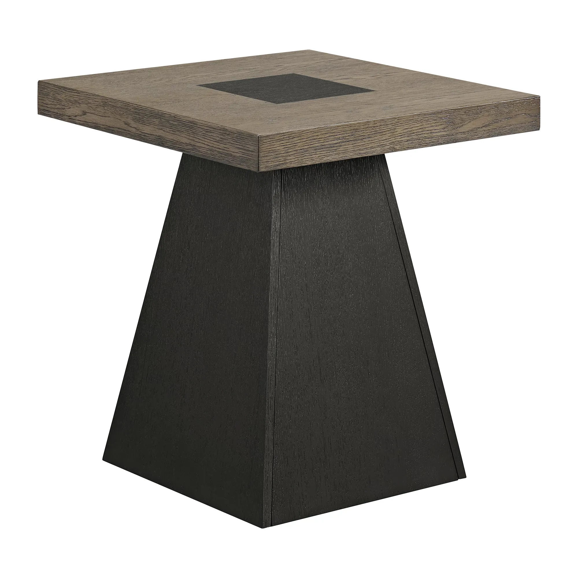 Kavi Two-Tone Square End Table