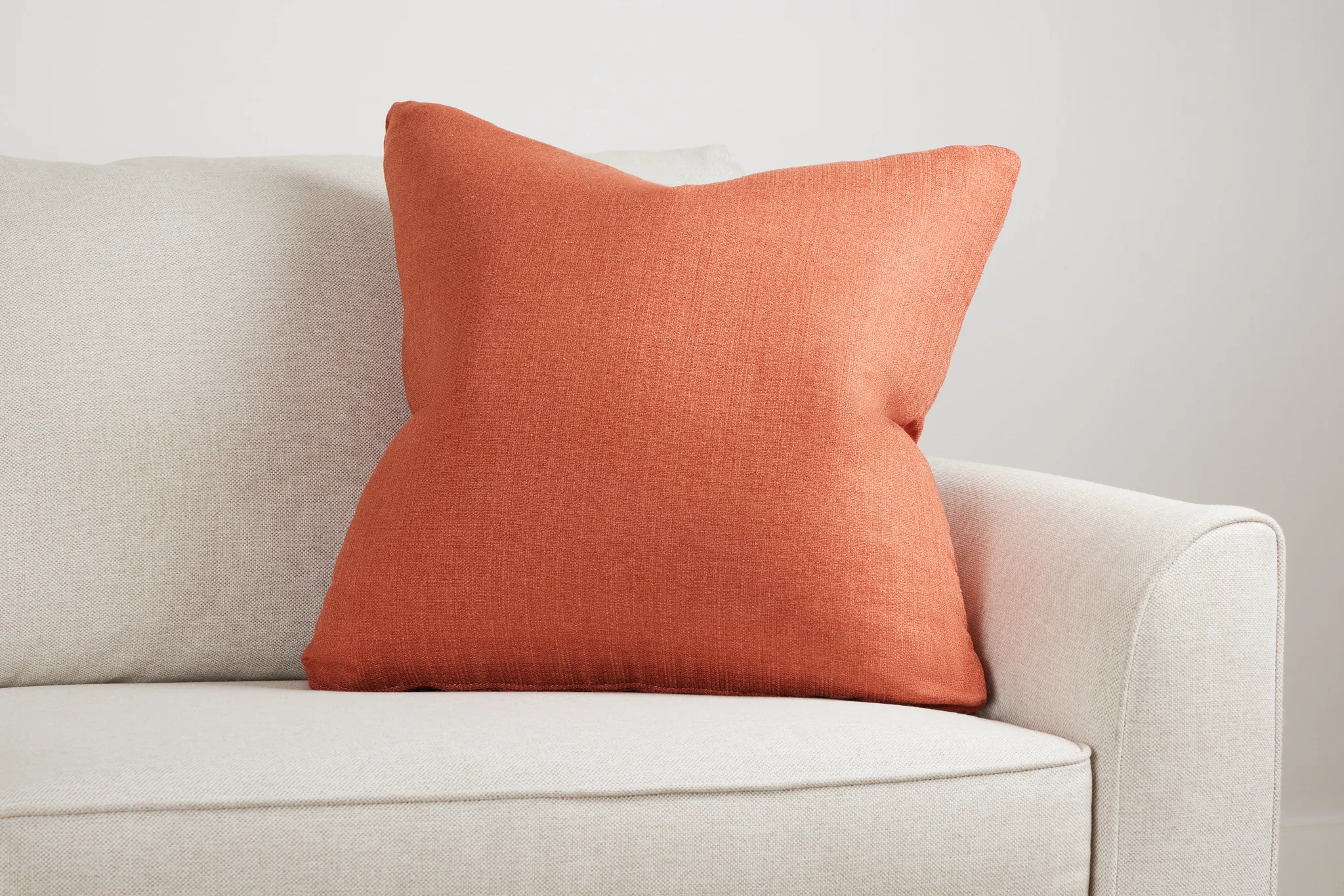 Zeke Orange 24" Accent Pillow
