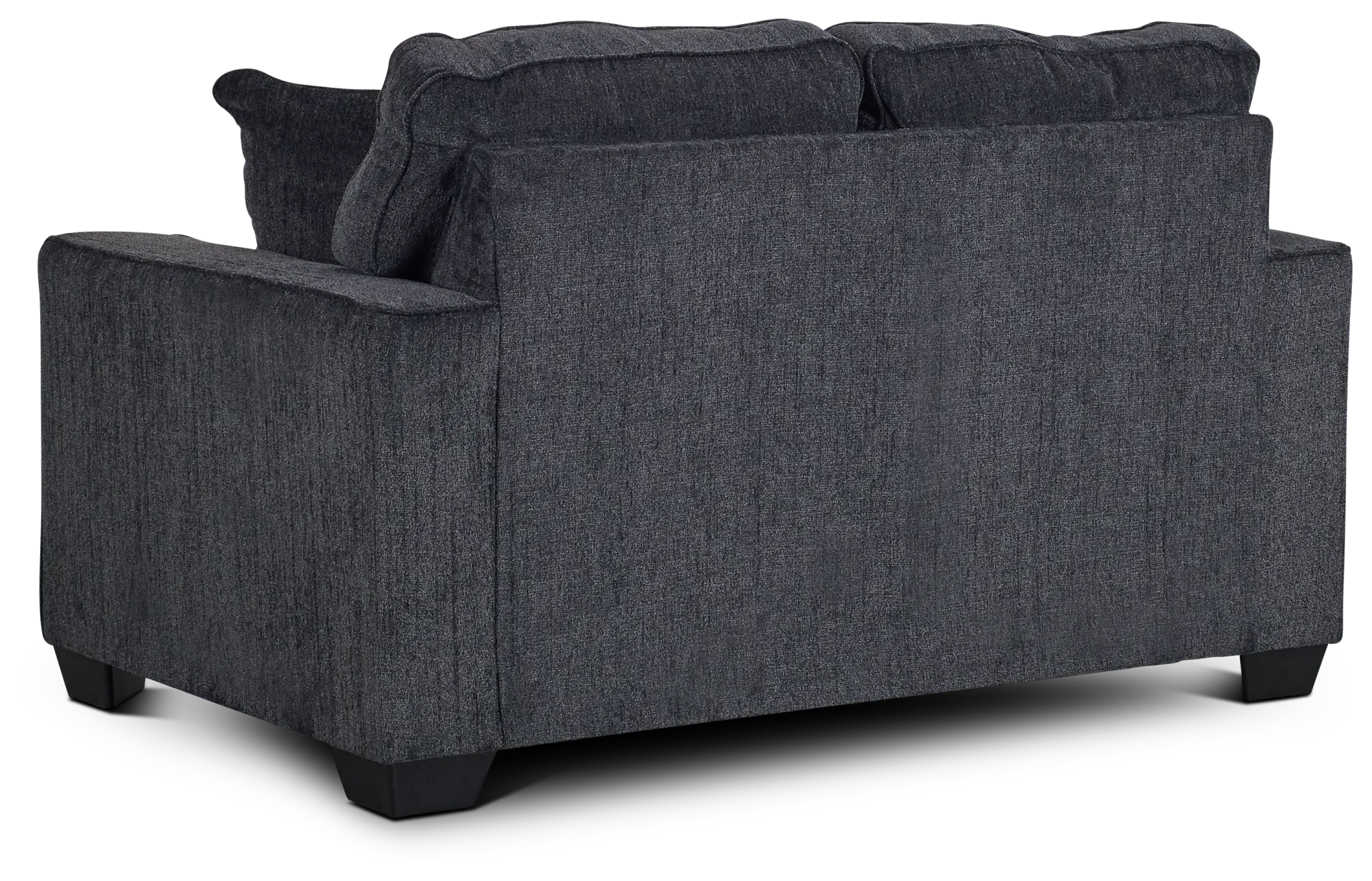 Altari Dark Gray Micro Loveseat
