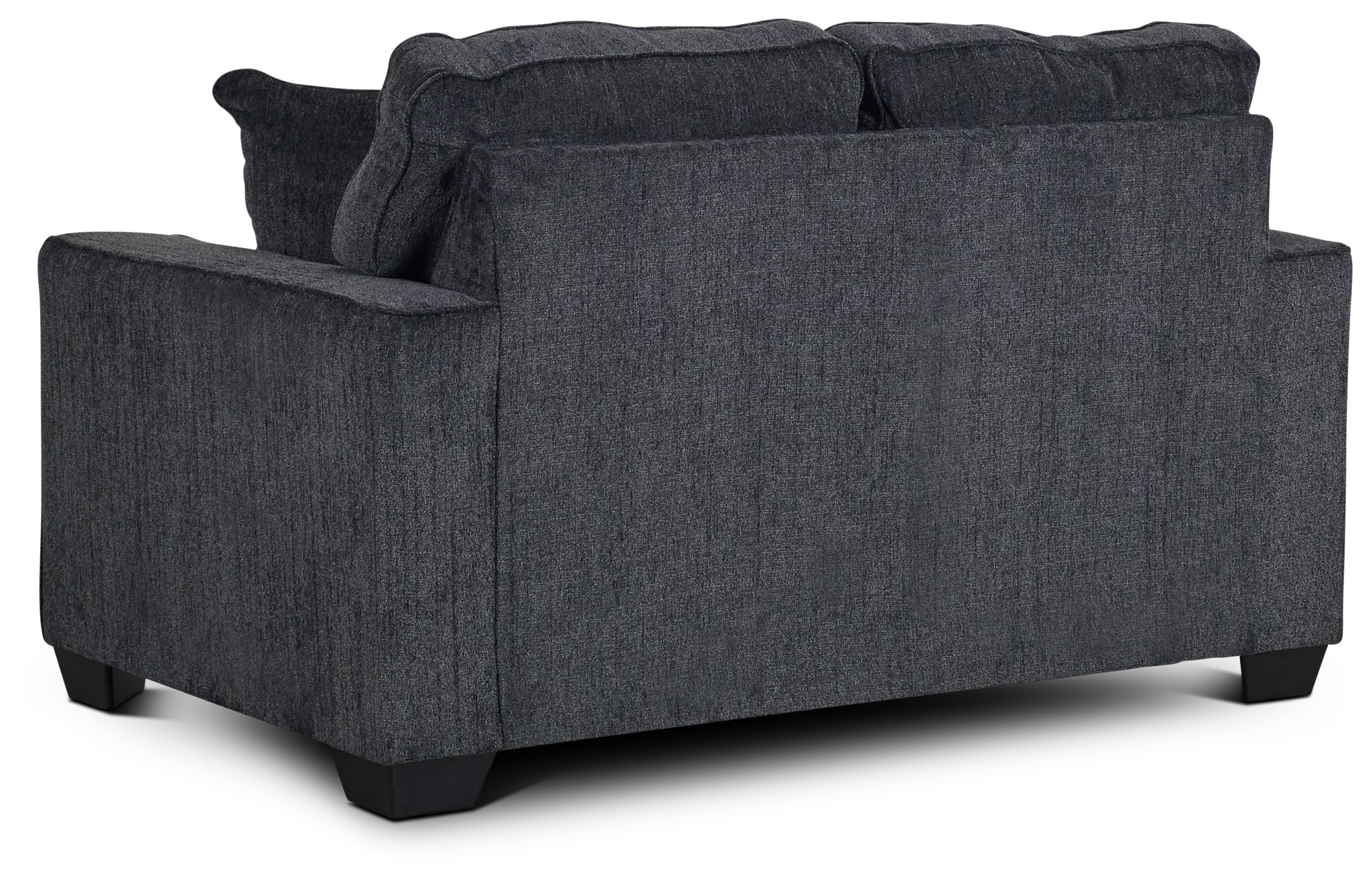 Altari Dark Gray Micro Loveseat Altari Dark Gray Micro Loveseat