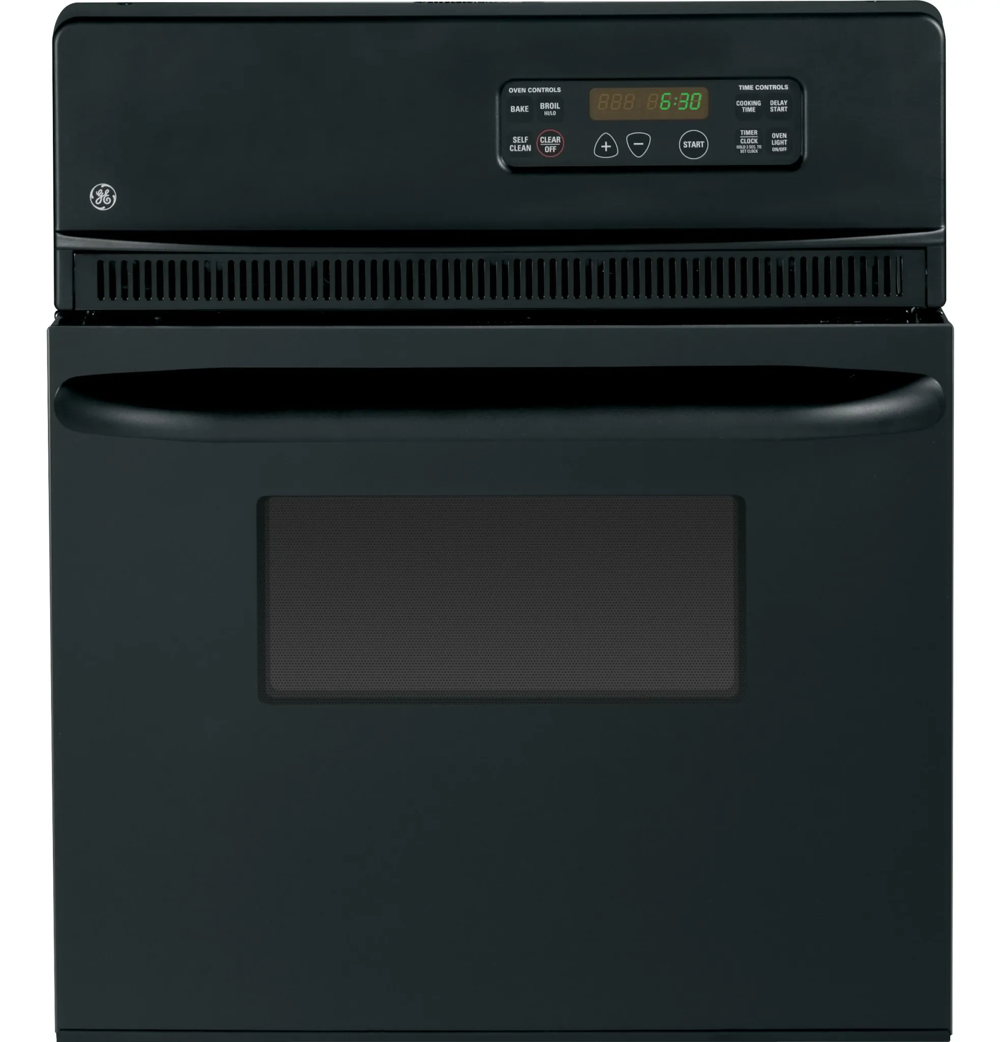 Ge P20 Series Black 24" Single Electric Oven