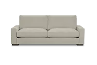 Edgewater Suave Beige 96" Sofa W/ 2 Cushions