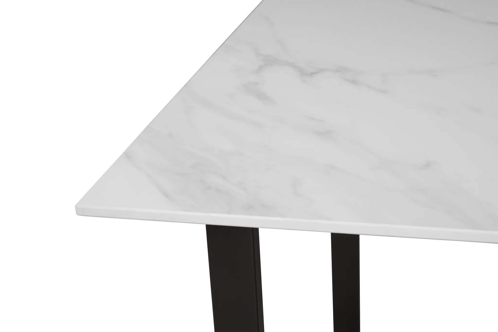Paxton White Rectangular Table