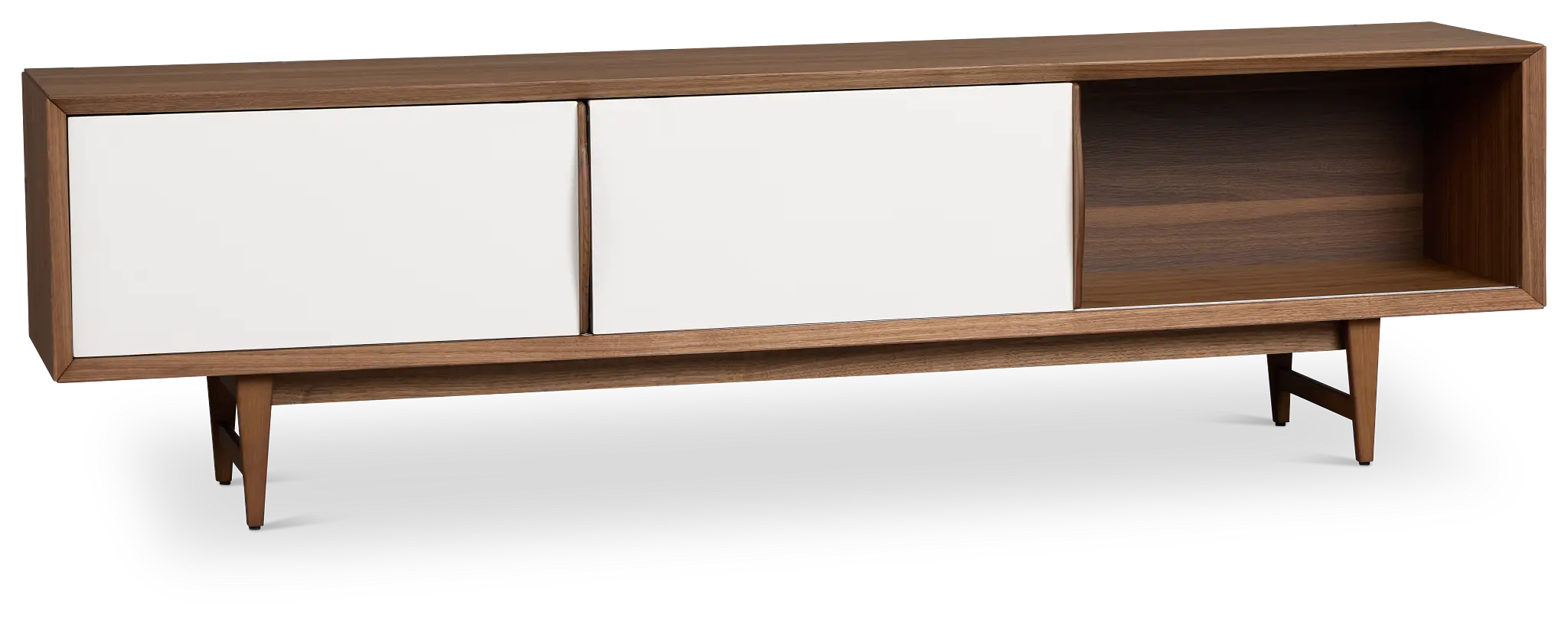 Flynn Mid Tone Tv Stand Flynn Mid Tone Tv Stand