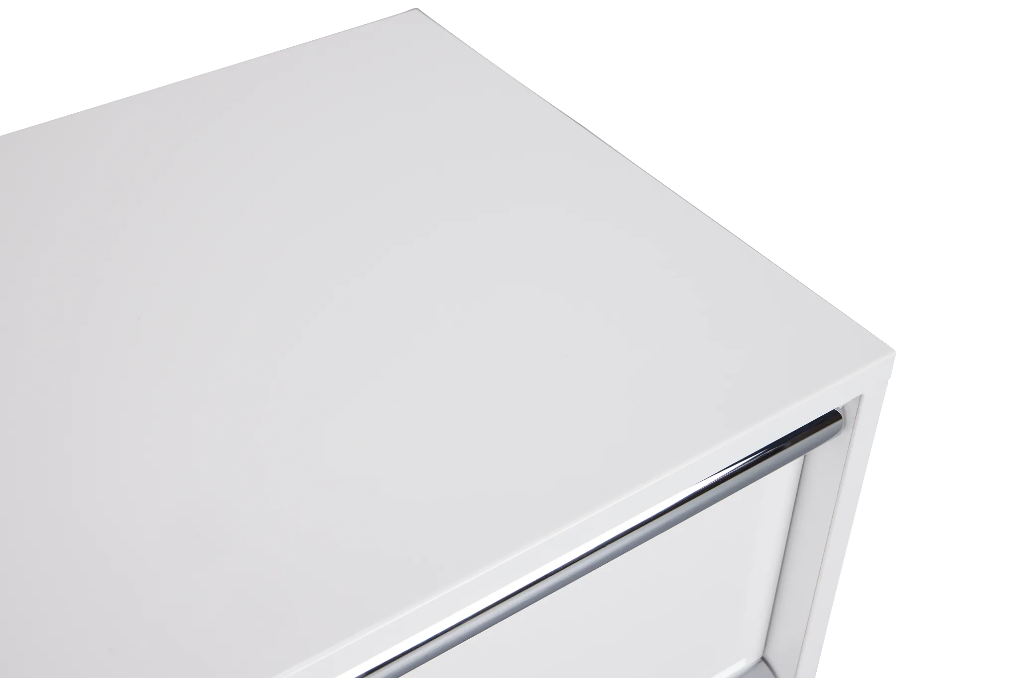 Doral White Nightstand