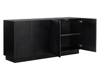 Cahlin Black Sideboard