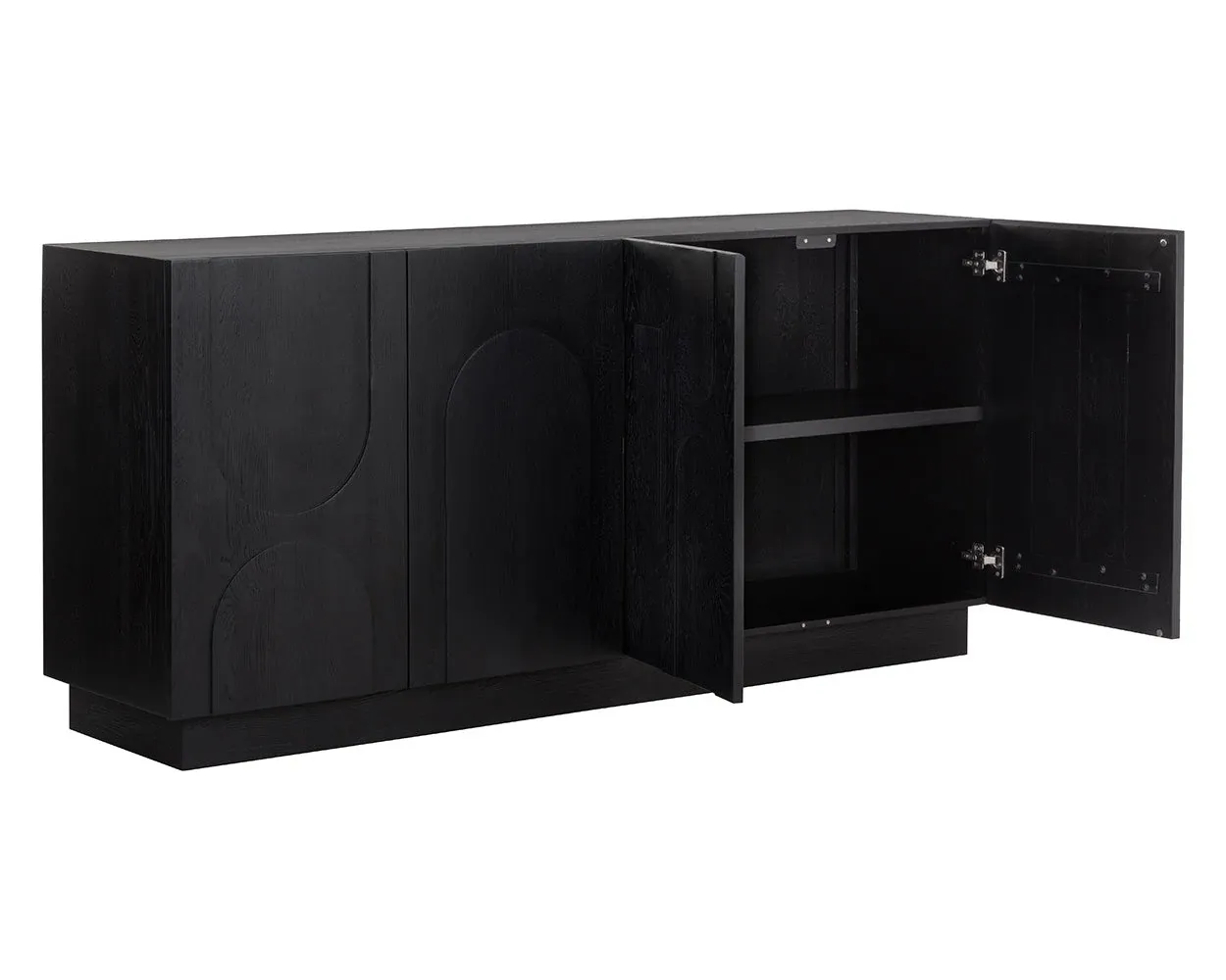 Cahlin Black Sideboard