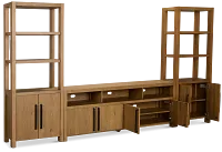 Tahoe 74" Light Tone Entertainment Wall