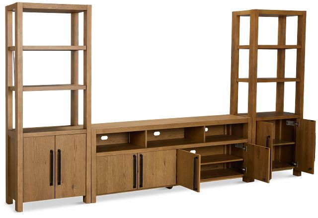Tahoe 74" Light Tone Entertainment Wall