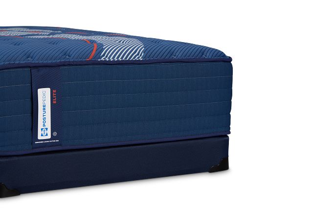 Posturepedic Elite Spring Albany 2 Firm Low-profile Mattress Set