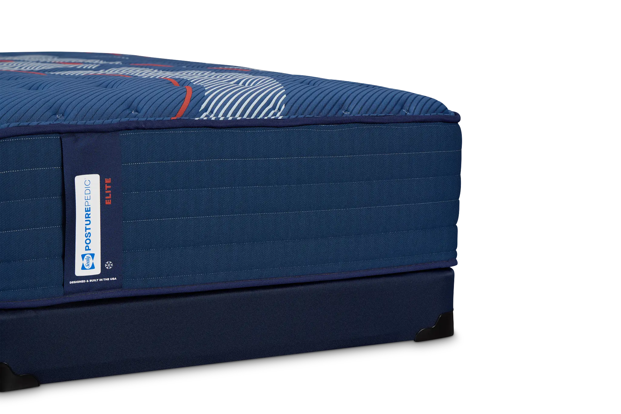 Posturepedic Elite Spring Albany 2 Firm Low-profile Mattress Set Posturepedic Elite Spring Albany 2 Firm Low-profile Mattress Set