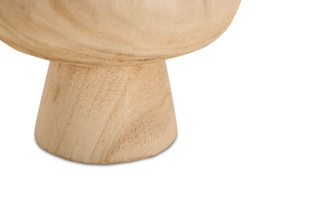 Pauli Light Tone Wood Bowl