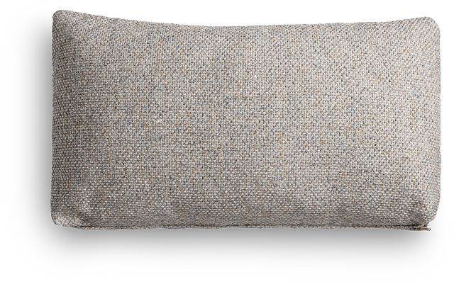 Nova Gray Lumbar Accent Pillow