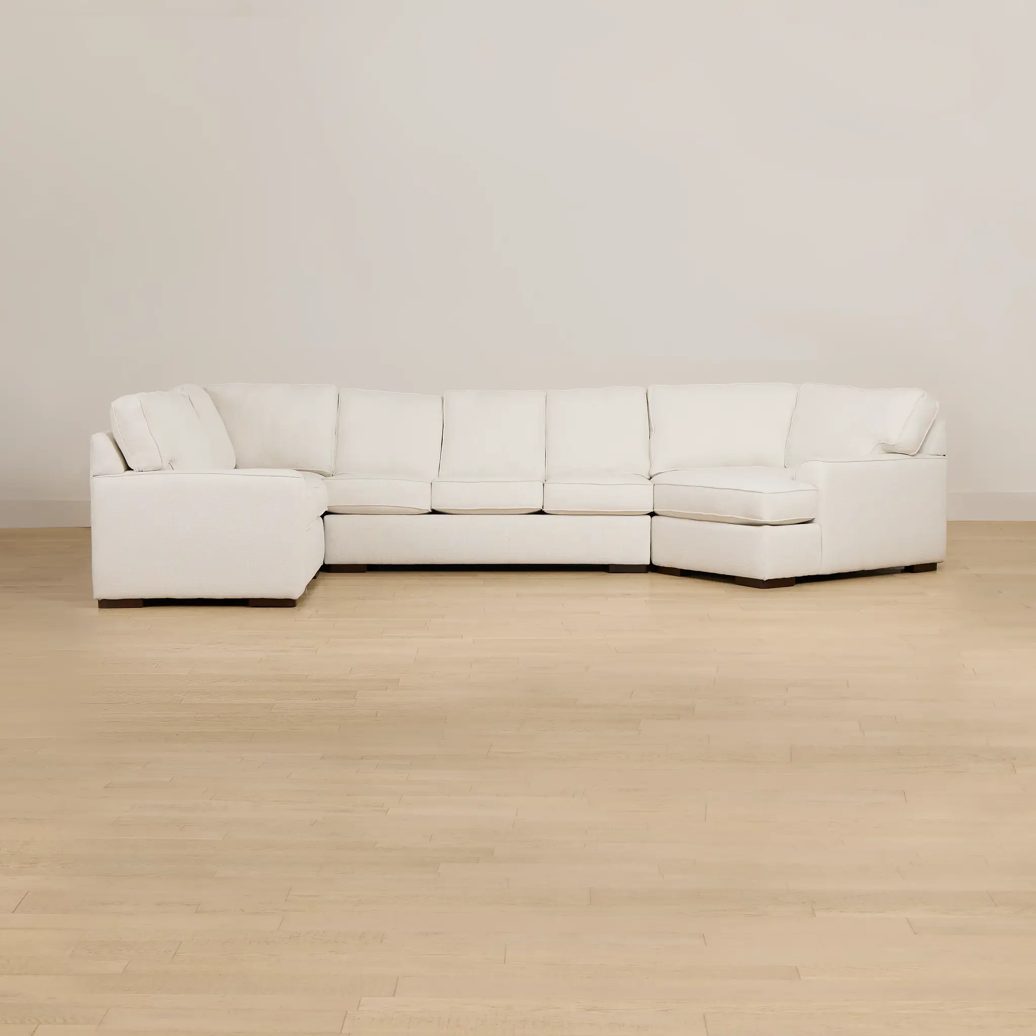 Sinclair Light Beige Fabric Right Cuddler Cooling Memory Foam Sectional Sinclair Light Beige Fabric Right Cuddler Cooling Memory Foam Sectional