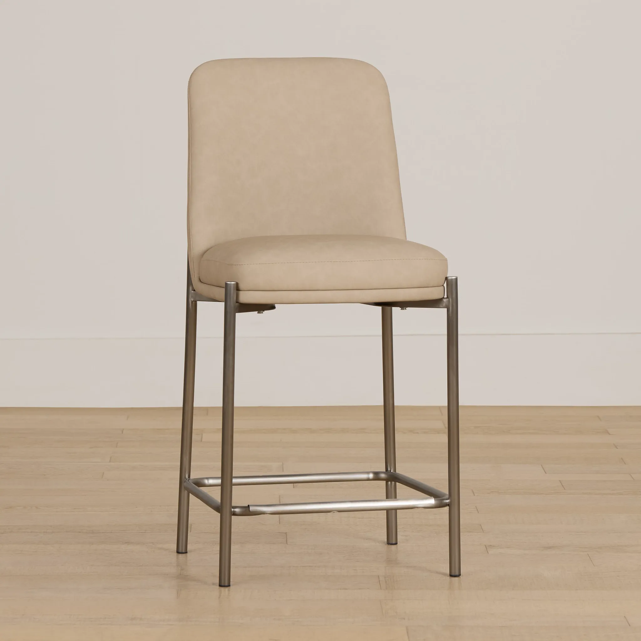Avondale Taupe 24" Upholstered Barstool
