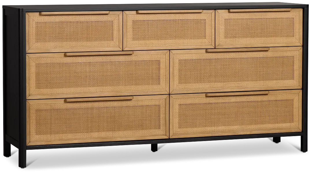 Pacific Two-tone 7-drawer Dresser
