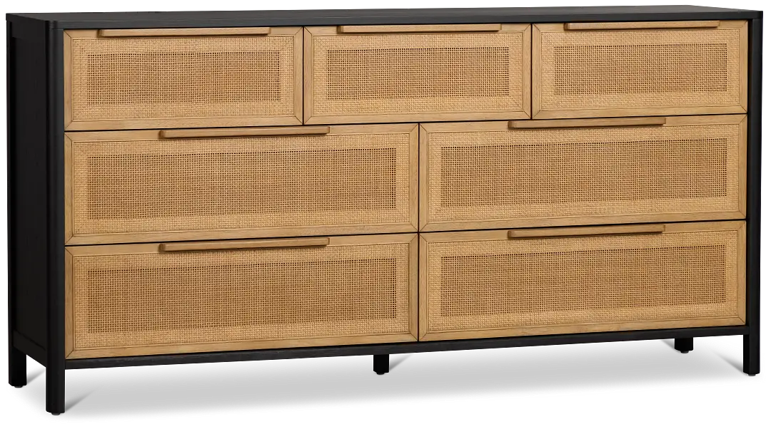 Pacific Two-tone 7-drawer Dresser Pacific Two-tone 7-drawer Dresser