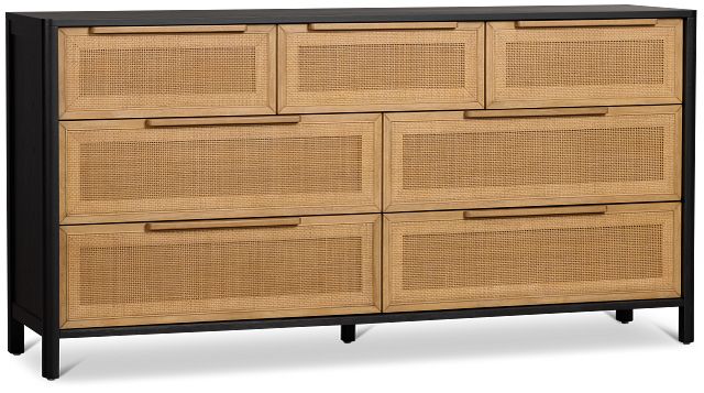 Pacific Two-tone 7-drawer Dresser