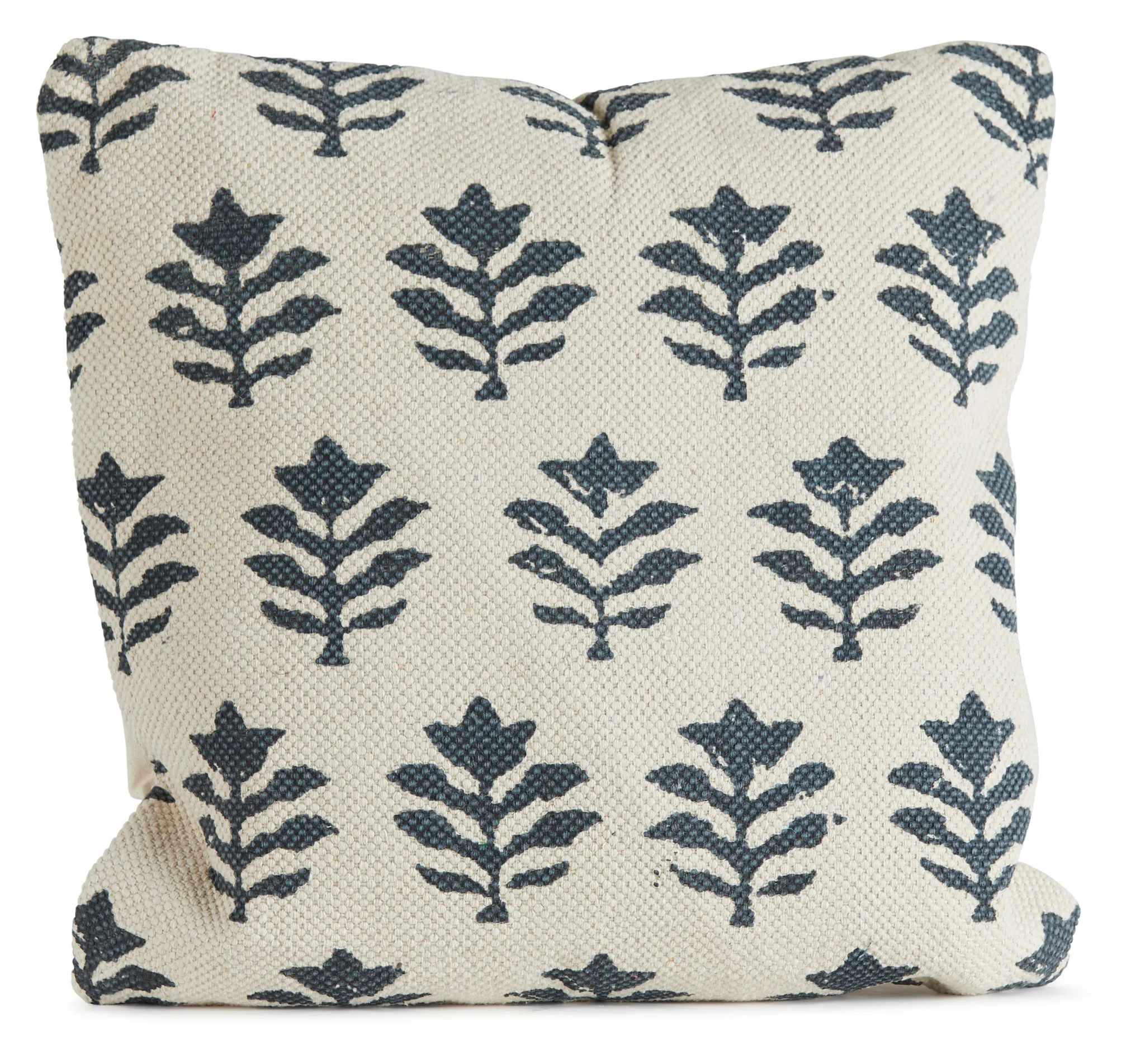 Jaime Blue Square Accent Pillow