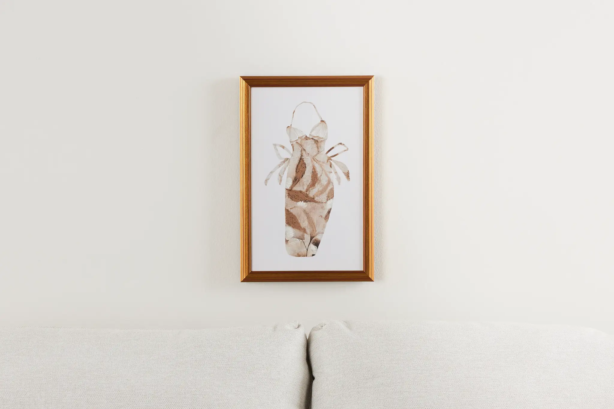 Clarisse Brown Canvas Wall Art Clarisse Brown Canvas Wall Art