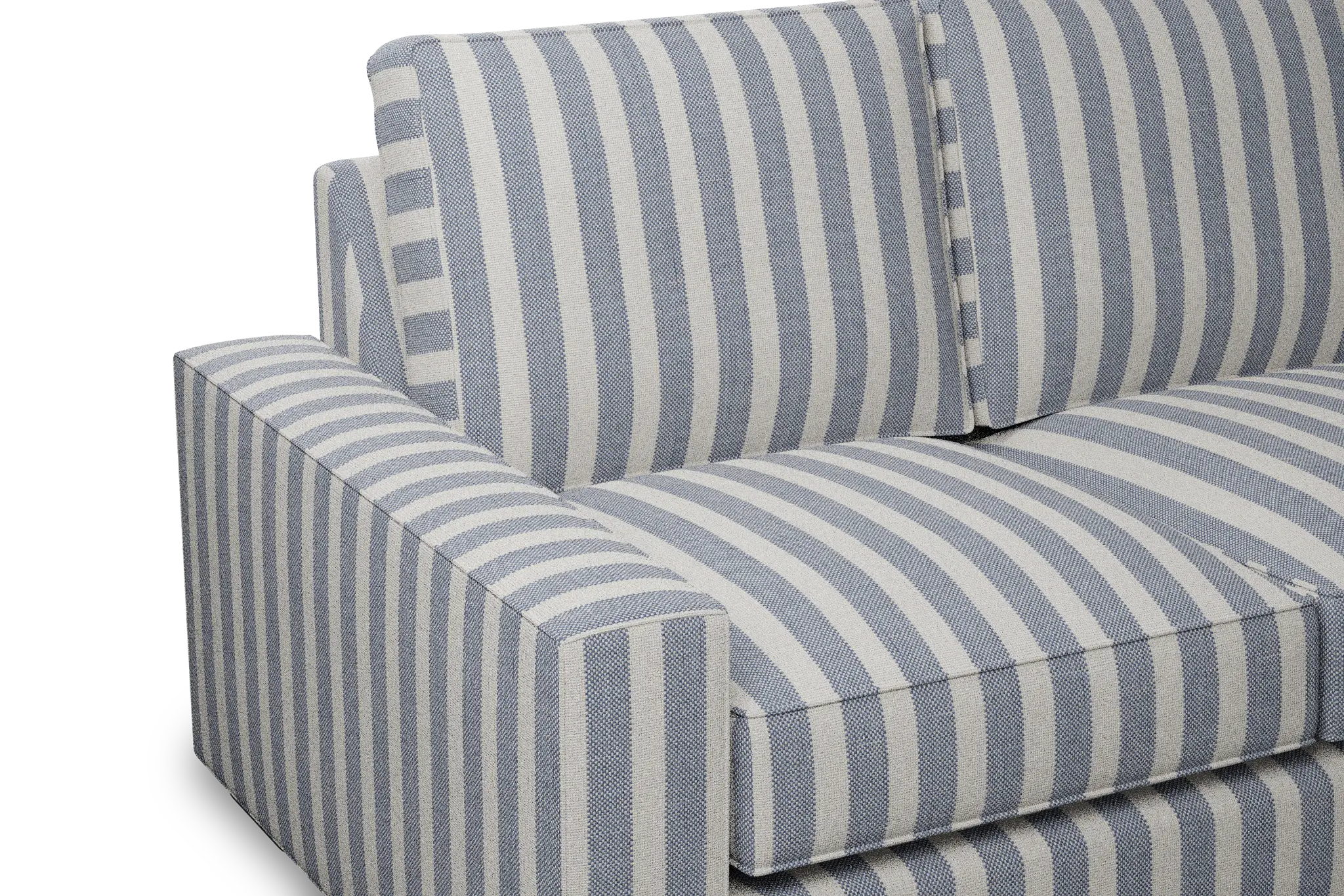 Edgewater Sea Lane Dark Blue 96" Sofa W/ 3 Cushions Edgewater Sea Lane Dark Blue 96" Sofa W/ 3 Cushions
