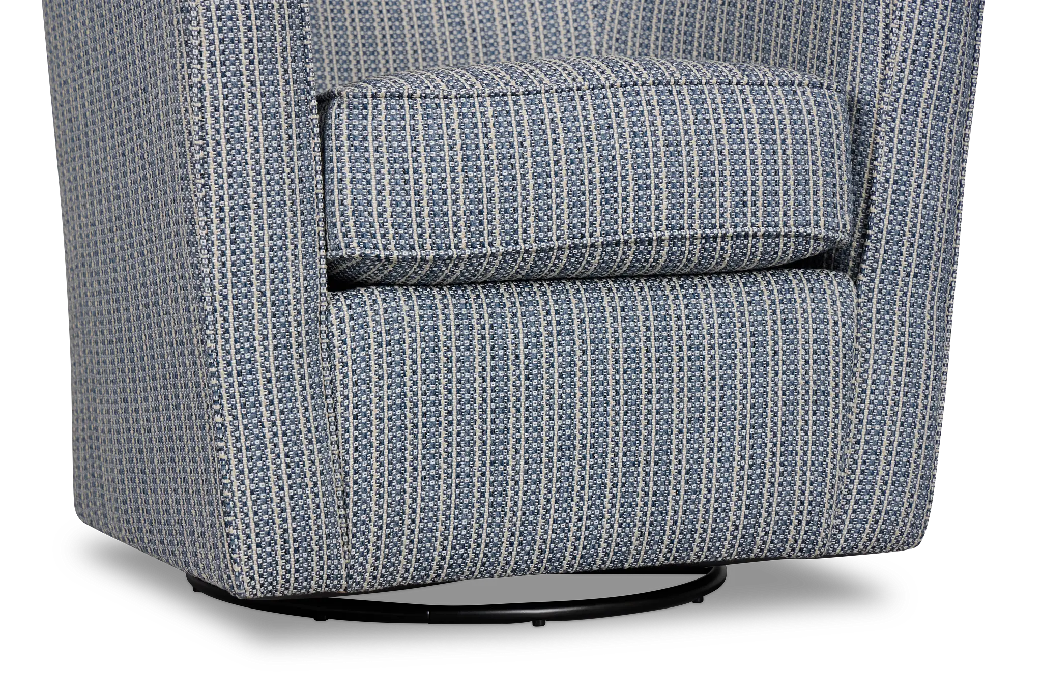 Driftwood Blue Glider Swivel Chair Driftwood Blue Glider Swivel Chair