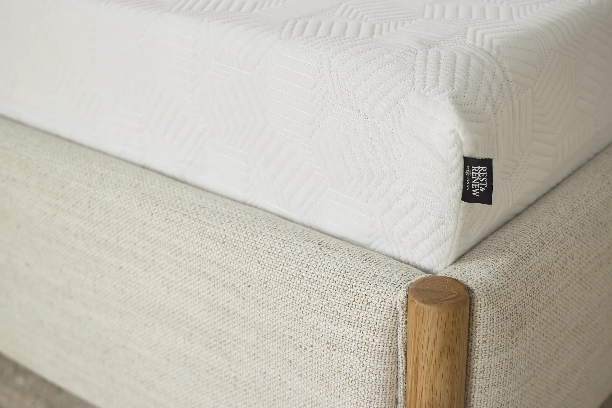 Rest & Renew By Zinus Gel Memory Foam Mattress 8" Cush Firm Mattress