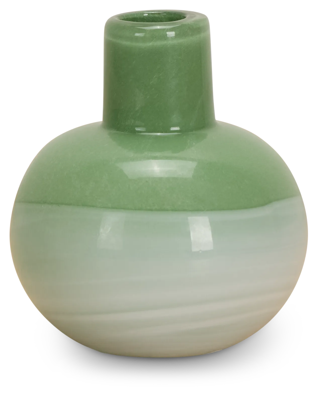 Buble Small Dk Green Vase