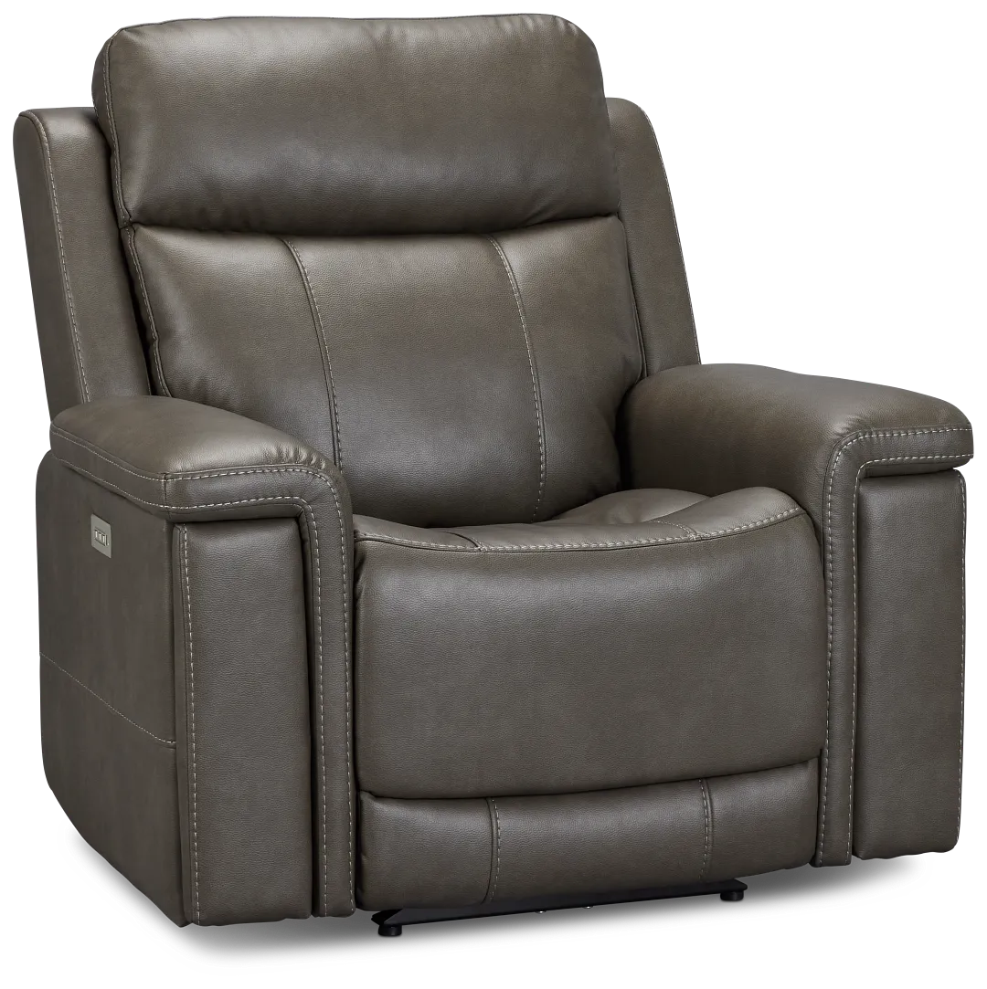 Jayden Gray Micro Power Recliner