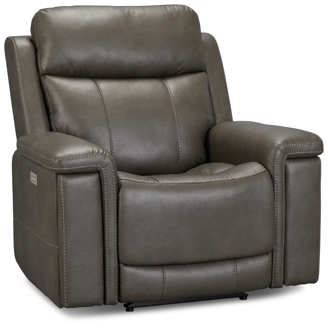 Jayden Gray Micro Power Recliner Jayden Gray Micro Power Recliner