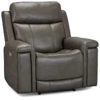 Jayden Gray Micro Power Recliner