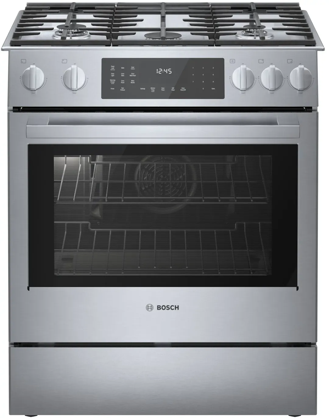 Bosch 800 Series Stainless Steel 30" Dual Fuel Range