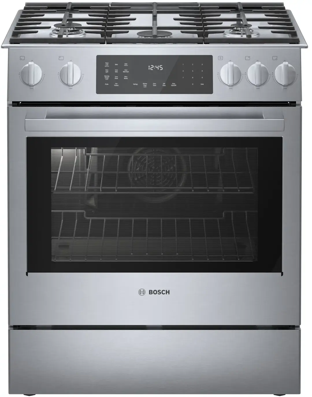 Bosch 800 Series Stainless Steel 30" Dual Fuel Range Bosch 800 Series Stainless Steel 30" Dual Fuel Range