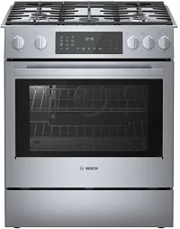 Bosch 800 Series Stainless Steel 30" Dual Fuel Range
