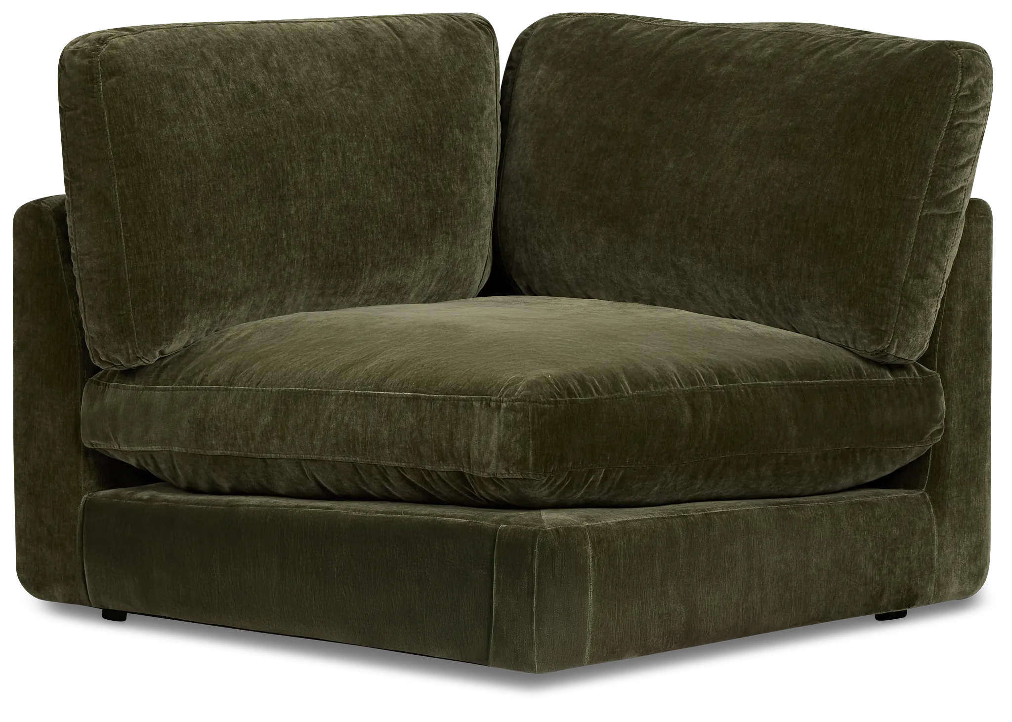 Jules Green Velvet Wedge