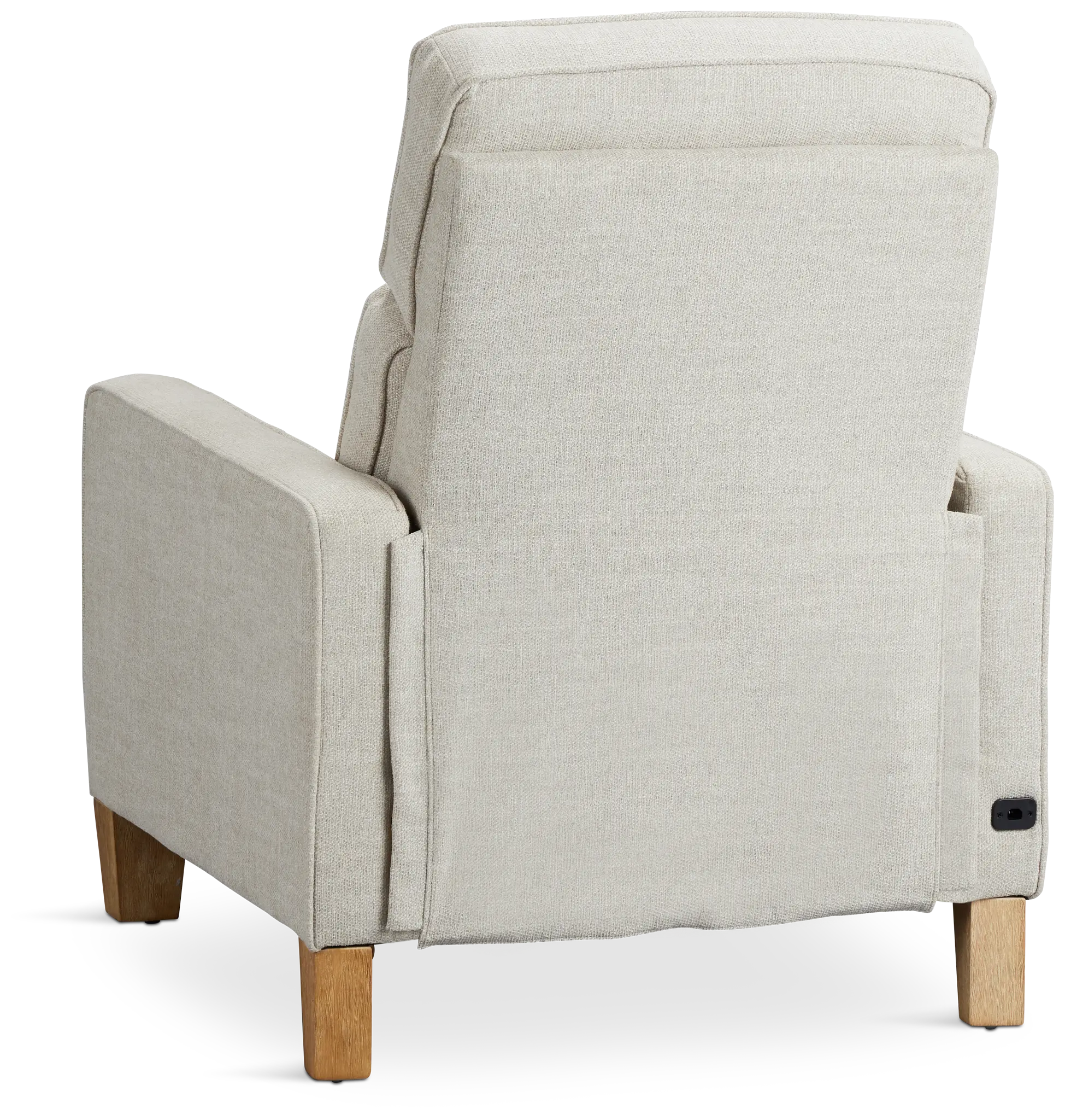 Bayside Light Beige Fabric Power Recliner Bayside Light Beige Fabric Power Recliner